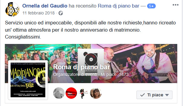 Ornella Del Gaudio recensione Romadjpianobar