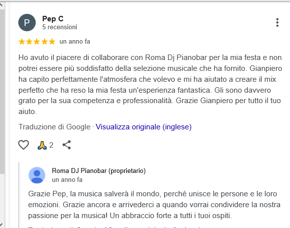 Pep C recensione Roma DJ Pianobar